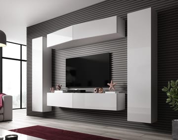 Cama VIGO SLANT 7 BI svetainės sekcija Spinta daiktams ir garso / vaizdo technikai laikyti