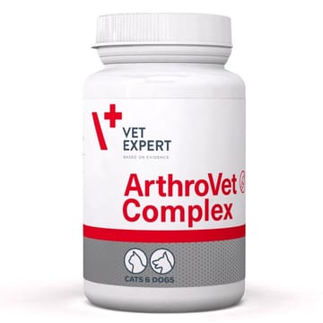 VETEXPERT ArthroVet Complex - papildai šunims ir katėms -  60 tablečių