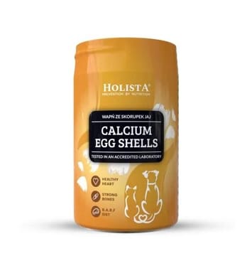 HOLISTA Calcium egg shells - papildai šunims ir katėms - 300g