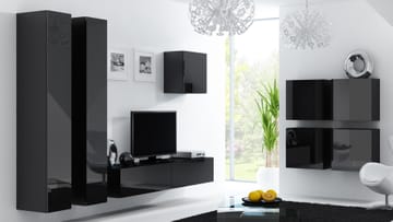 Cama VIGO 24 CZ/CZ svetainės sekcija Spinta daiktams ir garso / vaizdo technikai laikyti