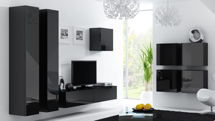Cama VIGO 24 CZ/CZ svetainės sekcija Spinta daiktams ir garso / vaizdo technikai laikyti
