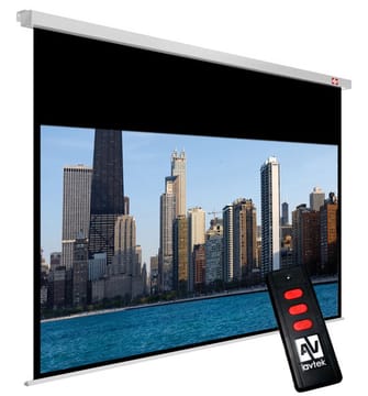 Avtek Cinema Electric 300P projectiescherm 16:9, diagonaal 131”
