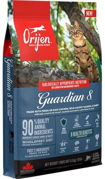 ORIJEN Guardian 8 - sausas kačių maistas - 4,5 kg