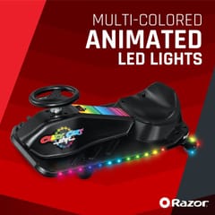 Razor CRAZY CART Shift Lightshow Lithium – elektrinis driftingas automobilis 2