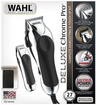 Wahl 79524-2716 plaukų kirpimo mašinėlė Juoda, Chromas