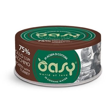 OASY More Love Chicken with turkey - šlapias kačių maistas - 70g