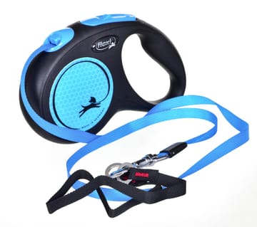 FLEXI New Neon M - automatinis pavadėlis - 5 m