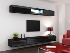 Cama VIGO 12 CZ/CZ svetainės sekcija Spinta daiktams ir garso / vaizdo technikai laikyti 2