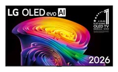 LG OLED evo AI OLED48C61LA televizorius 121,9 cm (48") 4K Ultra HD Smart TV „Wi-Fi“ Juoda 1