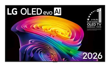 LG OLED evo AI OLED48C61LA televizorius 121,9 cm (48") 4K Ultra HD Smart TV „Wi-Fi“ Juoda