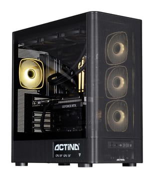 Actina 5901443441908 PC Intel Core Ultra 7 270K Plus 32 GB DDR5-SDRAM 1 TB SSD NVIDIA GeForce RTX 5080 „Midi Tower“ Juoda
