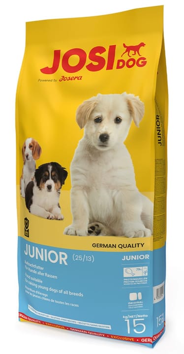 JOSERA JosiDog Junior su vištiena - sausas maistas šuniukams - 15 kg