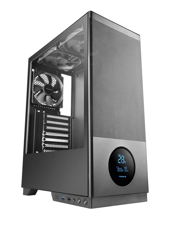 Tacens 2SAGITTA20 kompiuterio korpusas „Midi Tower“ Juoda