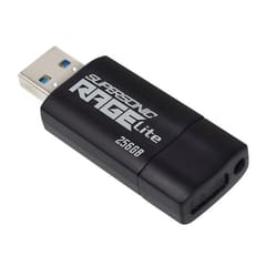 Flashdrive PATRIOT Rage Lite 512GB 120 MB/S USB 3.2 ištraukiamas Juoda (PEF512GRLB32U) 3