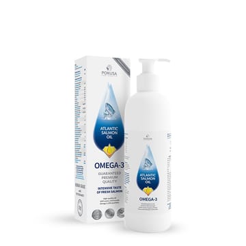 POKUSA RawDietLine Atlantic Salmon Oil - papildai šunims ir katėms - 300ml