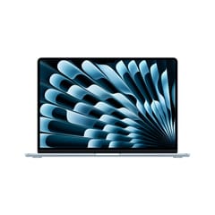 Apple MacBook Air Apple M M5 Knyginis kompiuteris 38,9 cm (15.3") 16 GB 512 GB SSD Wi-Fi 7 (802.11be) macOS Tahoe Mėlyna