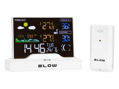 BLOW WS104 belaidė meteorologinė stotelė, balta 1