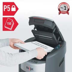 Automatinis dokumentų smulkintuvas Rexel ShredMax AutoFeed+ 150M, P5, 150 lapų, 15 l talpos šiukšliadėžė 2