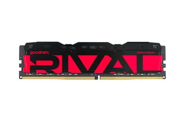 Goodram *DDR4 Rival Radiant 64GB (2*32)/3200 CL18 Red atminties modulis 2 x 32 GB 3200 MT/s 288-pin DIMM