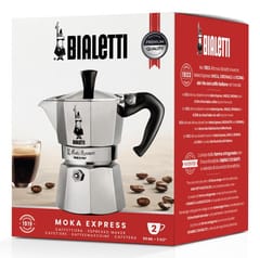 Bialetti Moka Express Mokos gaminimo indas Aliuminis, Juoda 6