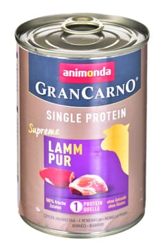 animonda GranCarno 4017721824286 drėgnas šunų maistas Ėriena Adult 400 g