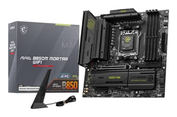 MSI MAG B850M MORTAR WIFI pagrindinė plokštė AMD B850 AM5 lizdas „micro ATX“