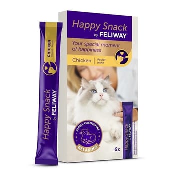 CEVA Feliway Happy snack Chicken - skanėstas katėms - 6x15g