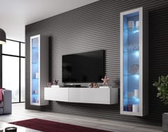 Cama VIGO SLANT 6 BI svetainės sekcija Spinta daiktams ir garso / vaizdo technikai laikyti