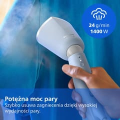 Philips 5000 series STH5020/20 drabužių garintuvas Rankinis drabužių garintuvas 0,12 L 1400 W Mėlyna 8