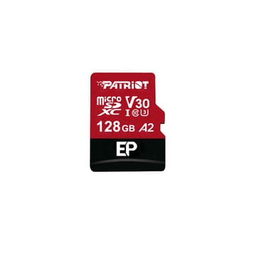 Patriot Memory EP A2 Flash atmintis 128 GB MicroSDXC V30 U3 10 klasės (PEF128GEP32MCX)