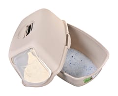 DIAMENTIQ BAYA cool beige - kačių tualetas - 55,5 x 40 x 38,7 cm 6