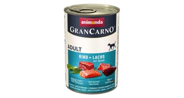 ANIMONDA GranCarno Adult Salmon and spinach - šlapias maistas šunims - 400g