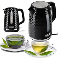 C280C ELDOM virdulys ELLI, talpa 1,7 l, galia 2200 W, juoda, strix, juoda 2