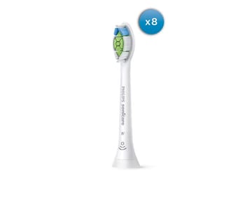 Philips Optimal White HX6068/87 8 dalių šepetėlių galvučių pakuotė