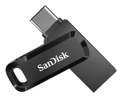 SanDisk Ultra Dual Drive Go USB atmintukas 64 GB USB Type-A / USB Type-C 3.2 Gen 1 (3.1 Gen 1) Juoda 1