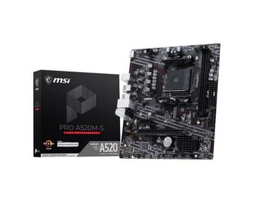 MSI PRO A520M-S pagrindinė plokštė