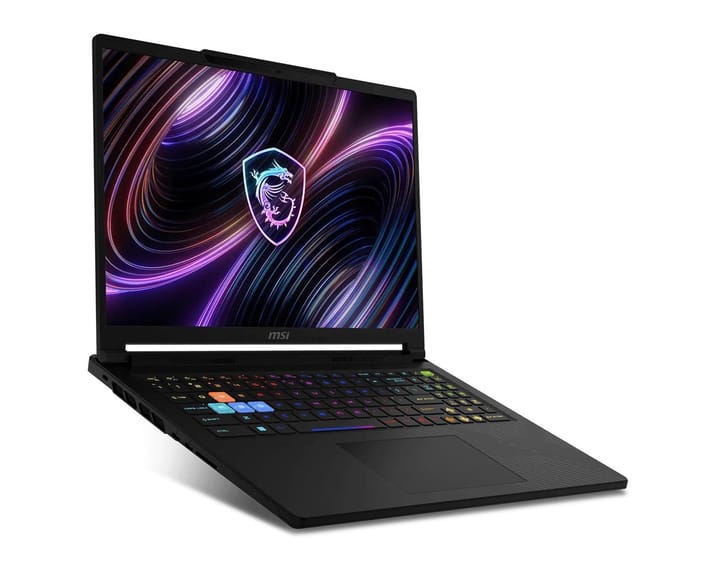 MSI Raider 16 HX B2WH-237XPL Ultra 7 251HX 16,0 colių QHD+ 240 Hz IPS lygio ekranas, 16 GB DDR5, 1 TB SSD, GeForce RTX 5070 Ti 12 GB, be operacinės sistemos