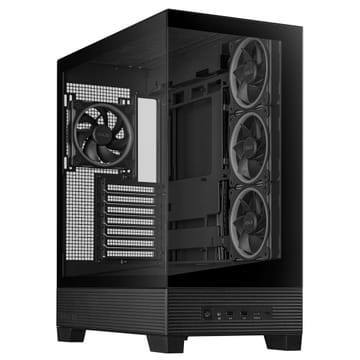 ASUS A31 Plus TG ARGB BLACK „Midi Tower“ Juoda