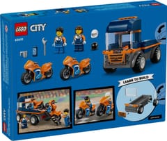 LEGO CITY 60491 Motociklų transportuotojas 2