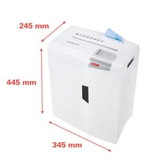 HSM shredstar X10 dokumentų smulkintuvas, 4,5 x 30 mm + atskiras CD pjaustymo mechanizmas 3