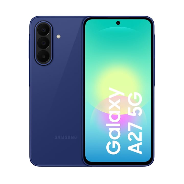 Samsung GALAXY A27 5G 17 cm (6.7") Dviguba SIM jungtis Android 16.0 C tipo USB 8 GB 256 GB 5000 mAh Mėlyna