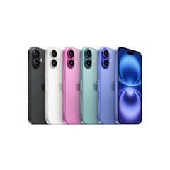 Apple iPhone 16 15,5 cm (6.1") Dviguba SIM jungtis iOS 18 5G C tipo USB 128 GB Juoda 5