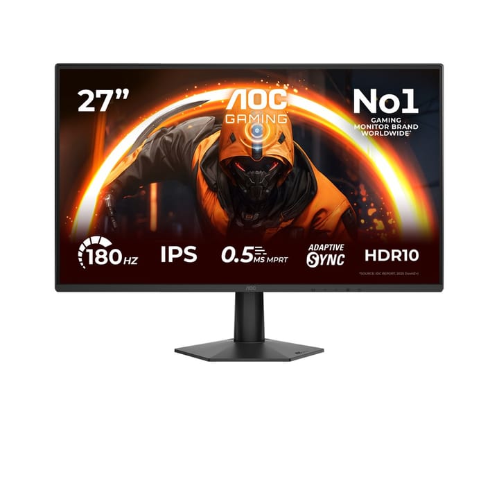 AOC 27G50F kompiuterio monitorius 68,6 cm (27") 1920 x 1080 pikseliai „Full HD“ LED Juoda