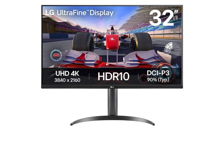 LG 32UR550K-B kompiuterio monitorius 80 cm (31.5") 3840 x 2160 pikseliai 4K Ultra HD Juoda