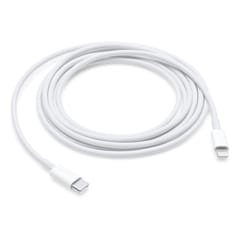 Apple MQGH2ZM/A „Lightning“ kabelis 2 m Balta 1
