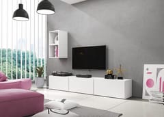Cama ROCO7 BI/BI/BI svetainės sekcija Spinta daiktams ir garso / vaizdo technikai laikyti