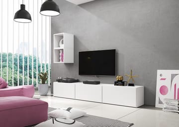 Cama ROCO7 BI/BI/BI svetainės sekcija Spinta daiktams ir garso / vaizdo technikai laikyti