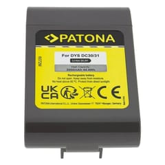 PATONA Pakaitinis akumuliatorius Dyson DC30, DC31, 22,2 V 2000 mAh Li-Ion 1