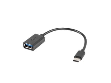 Lanberg AD-OTG-UC-01 USB kabelis USB 2.0 0,15 m USB A USB C Juoda