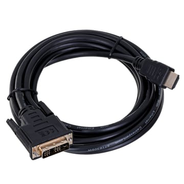 Gembird 3m, HDMI/DVI, M/M DVI-D Juoda